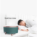 Ultrasonic Aromatherapy Diffuser Humidifier Essential Oil Diffuser UK Plug(Purple Flower Dot)