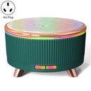 Ultrasonic Aromatherapy Diffuser Humidifier Essential Oil Diffuser AU Plug(Dark Green)