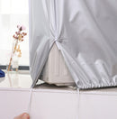 Outdoor Air Conditioning Cover Waterproof Dust Cover Rainproof Cover,Size: L 95 x 40 x 73cm