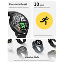 T5max 1.28 Inch Heart Rate/Blood Oxygen Monitoring Bluetooth Calling Smart Watch(Blue)