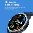 T5max 1.28 Inch Heart Rate/Blood Oxygen Monitoring Bluetooth Calling Smart Watch(Blue)