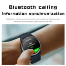 T5max 1.28 Inch Heart Rate/Blood Oxygen Monitoring Bluetooth Calling Smart Watch(Black)