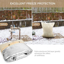 Outdoor Faucet Backflow Valves Anti-Freeze Cover Water Faucet Protector 62 x 63cm