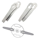 For Stihl Polycut 2-2 2pcs Replacement Trimmer Blade,Spec: A Type