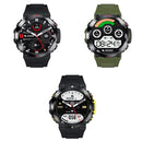 AK45 1.32 Inch Heart Rate/Blood Pressure Monitoring Smart Bluetooth Calling Watch(Green)