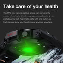 AK45 1.32 Inch Heart Rate/Blood Pressure Monitoring Smart Bluetooth Calling Watch(Black)
