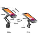 WEST BIKING Bicycle Riding Waterproof and Shockproof Phone Bracket, Style: Raise Handlebar