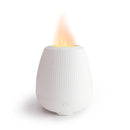 White Noise Simulation Flame Aromatherapy Machine Ultrasonic Humidifier(UK Plug)