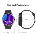 DM30 4G LTE 1.6 inch Android Heart Rate/Blood Oxygen Monitoring Smart Watch(Black)
