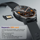 DM30 4G LTE 1.6 inch Android Heart Rate/Blood Oxygen Monitoring Smart Watch(Black)