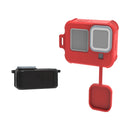 For GoPro HERO10 Black / HERO9 Black Liquid Silicone Case(Orange)