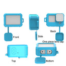 For GoPro HERO10 Black / HERO9 Black Liquid Silicone Case(Orange)