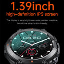 K56Pro 1.39 Inch Heart Rate/Blood Pressure/Blood Oxygen Monitoring Smart Calling Watch(Grey)