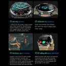 K56Pro 1.39 Inch Heart Rate/Blood Pressure/Blood Oxygen Monitoring Smart Calling Watch(Green)