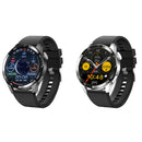 UM93Pro 1.28 Inch Heart Rate/Blood Oxygen Monitoring Bluetooth Calling Watch With NFC Function(Silver Silicone)