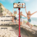 Sunnylife TY-Q9404 For GoPro11 / Insta360 X3 Pocket Desktop Tripod Stand Extension Rod Edition (Red)