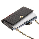 Chain Bag Coin Bag Crossbody Long Mini Shoulder Phone Bag(Dark Green)