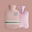 Large Explosion-proof Water-injected PVC Warm Water Bag, Spec: 1000ml (Light Pink)