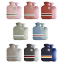 Large Explosion-proof Water-injected PVC Warm Water Bag, Spec: 1000ml (Light Pink)