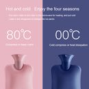 Large Explosion-proof Water-injected PVC Warm Water Bag, Spec: 1000ml (Light Pink)