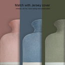 Large Explosion-proof Water-injected PVC Warm Water Bag, Spec: 1000ml (Light Pink)