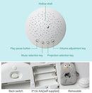 Kids Soft Toys Stuffed Plush Toys With Music & Stars Projector Light(Owl)