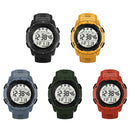 SYNOKE 9811 Luminous Large Screen Outdoor Running Student Watch(Green)
