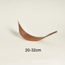 20-32 cm Cocoa Leaves Natural Plant Shooting Props Dry Flower Ornaments