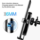 S19 15W Gravity Car Phone Wireless Charging Stand(Blue)