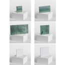 Natural Raw Stone Ornaments Photography Props, Color: White 15x15cm