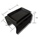 SF001 Oxford Cloth Sofa Armrest Hang Bag Household Storage Bag(Coffee)