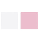 40x40CM Double-sided Photography Background Board Food Photo Props(White / Skin Pink)