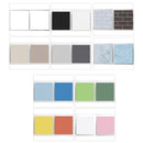 40x40CM Double-sided Photography Background Board Food Photo Props(Light Blue / Mediterranean Blue)