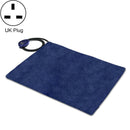 40x30cm Blue 12V Low Voltage Multifunctional Warm Pet Heating Pad Pet Electric Blanket(UK Plug)