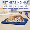65x40cm Coffee 12V Low Voltage Multifunctional Warm Pet Heating Pad Pet Electric Blanket(US Plug)