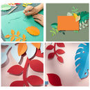 Paper-cut Leaf Ornaments Photography Props(Christmas Green)