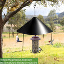 18 inch Spliced Squirrel Baffle Fence Bird Feeder Protective Cover