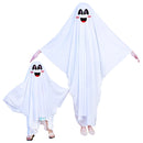 Halloween Kids Clothing Boys Girls Ghost Cape Cloak, Size: Sï¼ˆ80cmï¼‰(Pink Smiley)