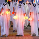 Halloween Kids Clothing Boys Girls Ghost Cape Cloak, Size: Mï¼ˆ94cmï¼‰(Pink Smiley)