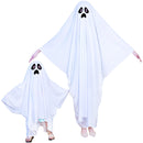 Halloween Kids Clothing Boys Girls Ghost Cape Cloak, Size: Mï¼ˆ94cmï¼‰(Black Pattern)