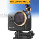 JSR For GOPRO HERO 8 Black Motion Camera Filter, Style: UV