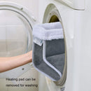 Plug-in High-top Electric Foot Warmer Heated Foot Warmer Boots UK Plug 240V(Dark Gray)