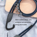 2 PCS Car Luggage Fixed Rope Outdoor Travel Car Interior Clothing Rope, Cable Length: 1.5m(Black)