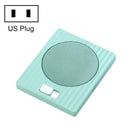Home Constant Temperature Cup Mat Heat Thermos Coaster, Plug Type: US Plug (Matcha Green)