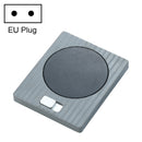 Home Constant Temperature Cup Mat Heat Thermos Coaster, Plug Type: EU Plug (Grace Grey)