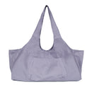 Canvas Breathable Yoga Bag Duffel Bag Fitness Clothing Travel Bag(Purple)