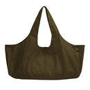 Canvas Breathable Yoga Bag Duffel Bag Fitness Clothing Travel Bag(Olive Green)