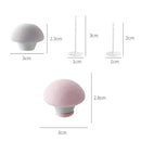 8 PCS Non-marking One-touch Unlocking Mushroom-shaped Quilt Fixer Blue+Cloth Needle