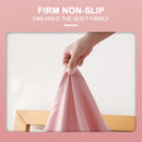 8 PCS Non-marking One-touch Unlocking Mushroom-shaped Quilt Fixer Light Pink+Gum Needle