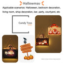 WSGP-01B Halloween Door LED Decorative Light Pendant Horror Atmosphere Lamp